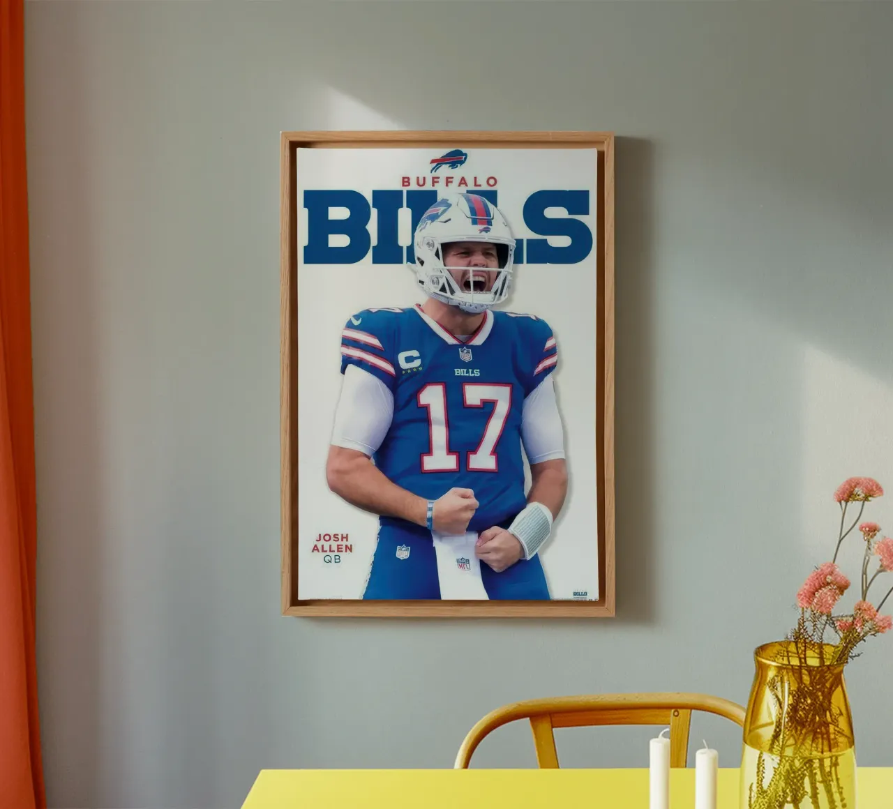 NFL Buffalo Bills - Josh Allen Feature Series 23 canvas by nice sport
