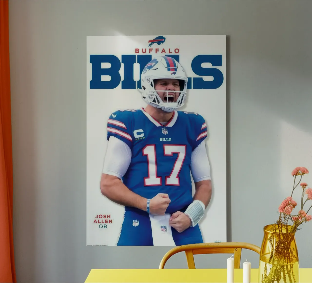 NFL Buffalo Bills - Josh Allen Feature Series 23 canvas by nice sport