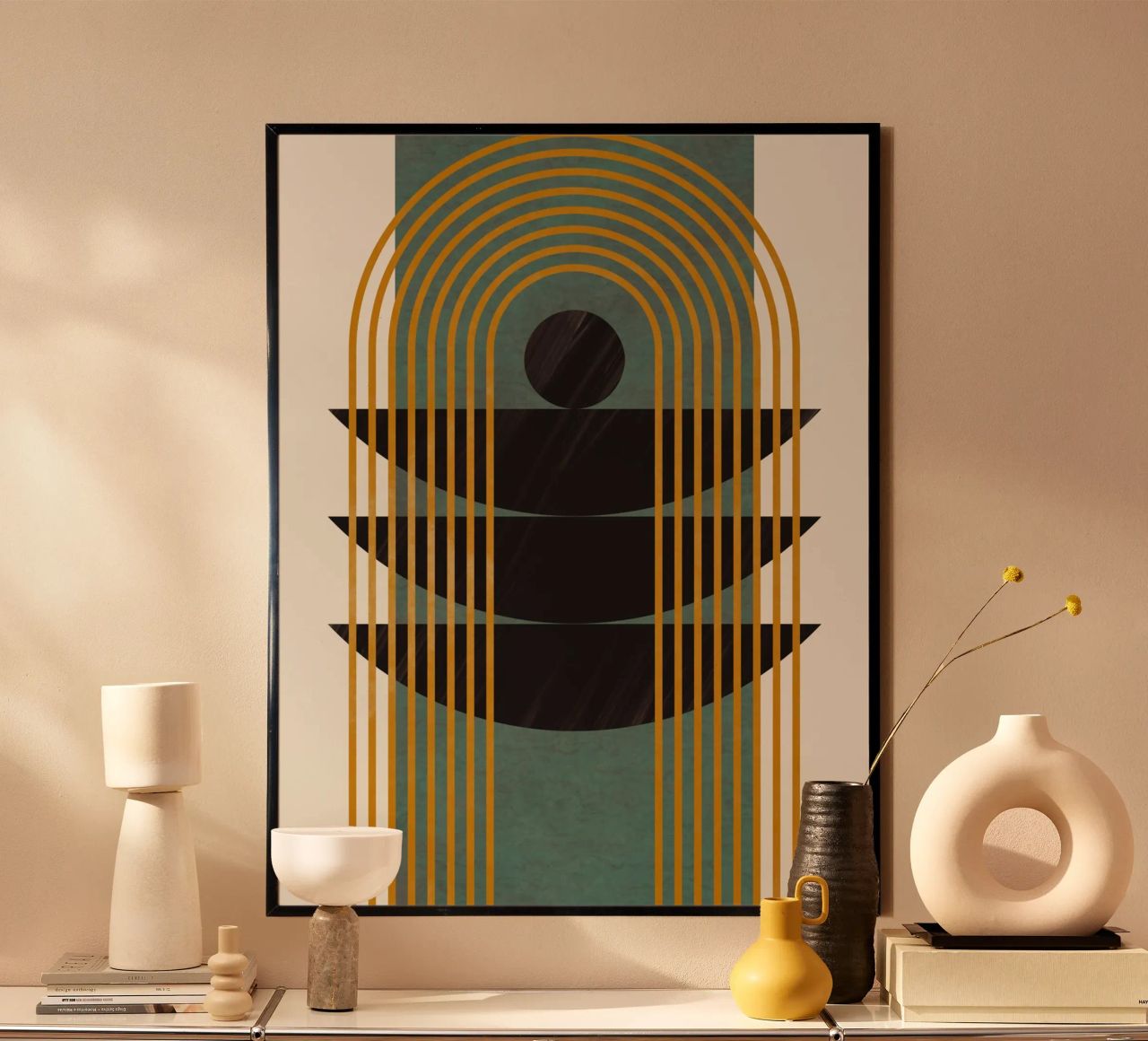 Bronze du milieu du siècle 10 poster de Little Dean