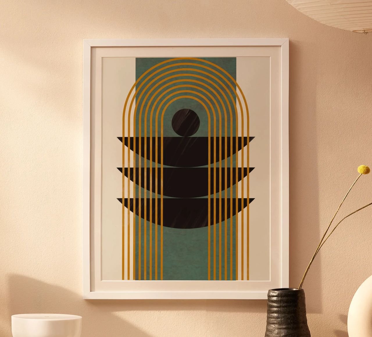 Bronze du milieu du siècle 10 poster de Little Dean