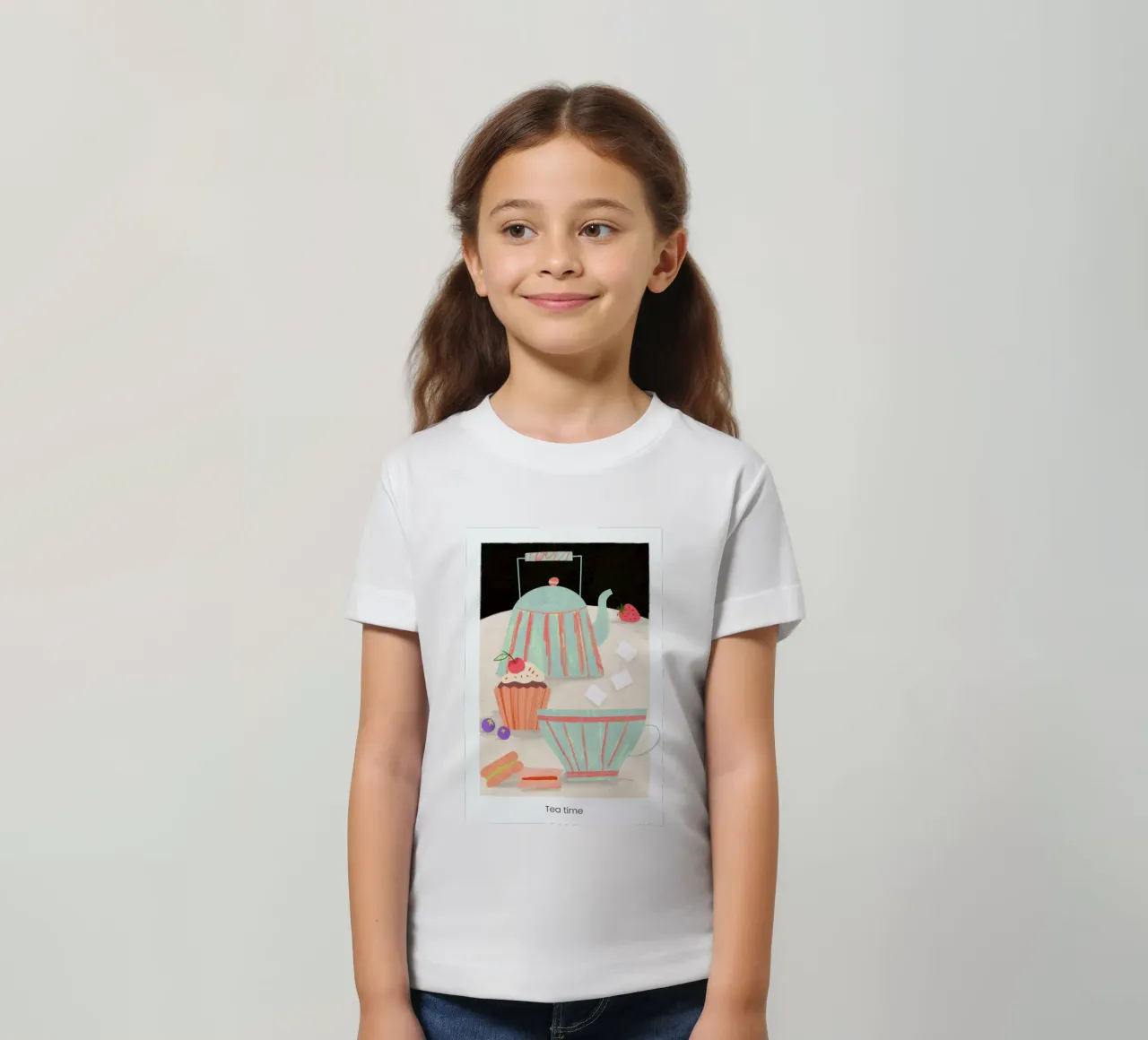Tea Time t-shirt bambini da Studio One