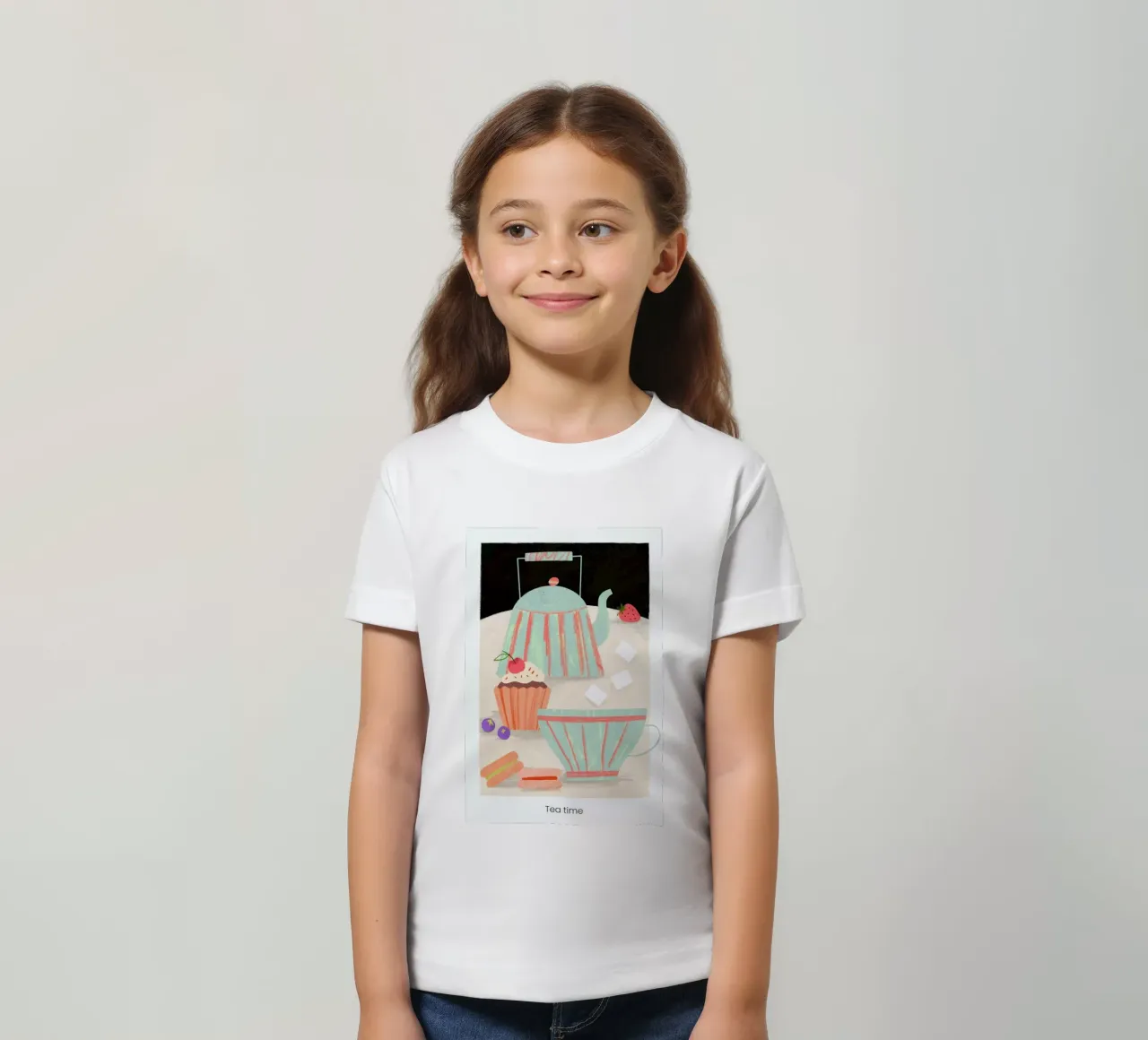 Tea Time kids t-shirt by Studio One