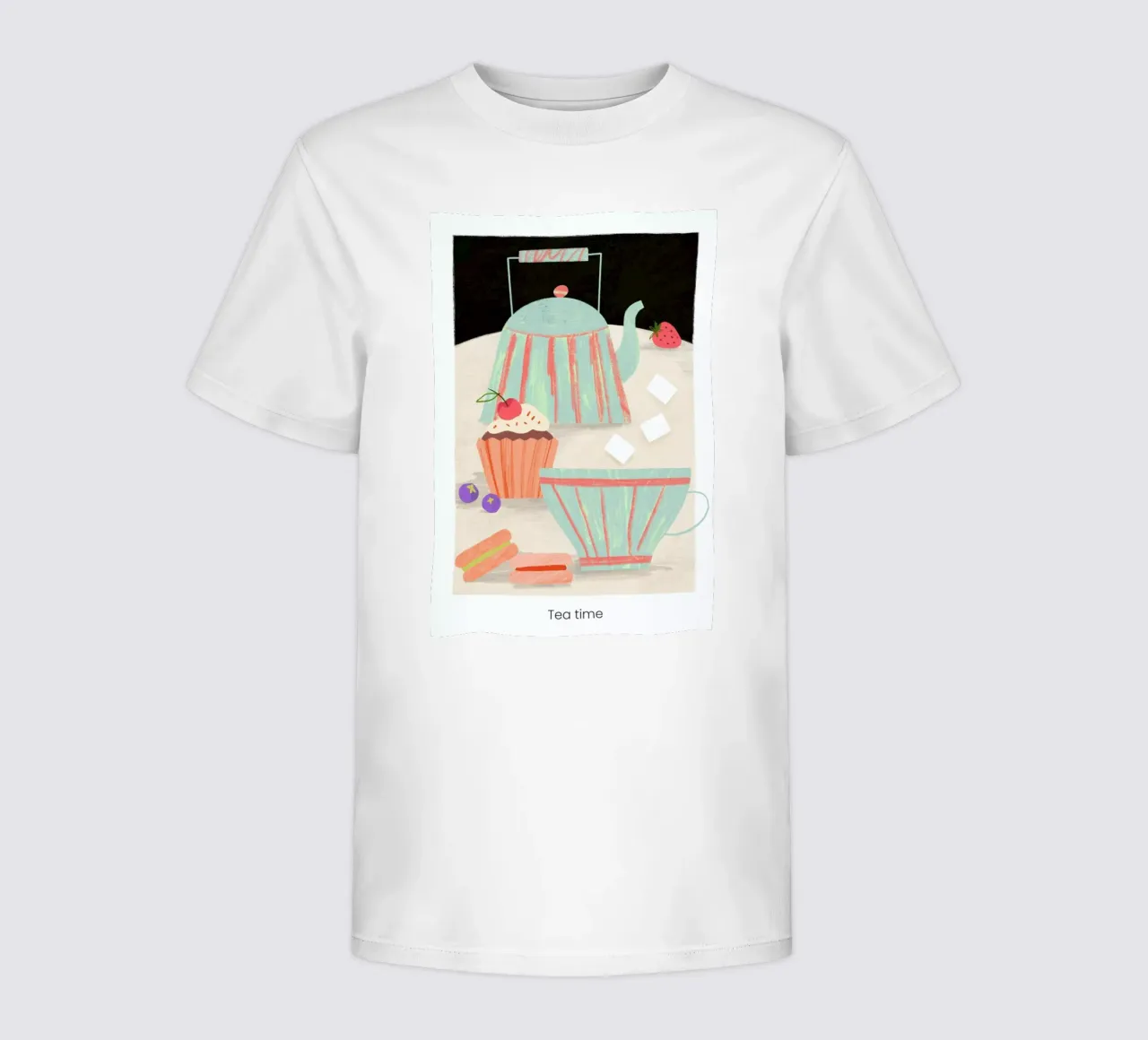 Tea Time t-shirt bambini da Studio One