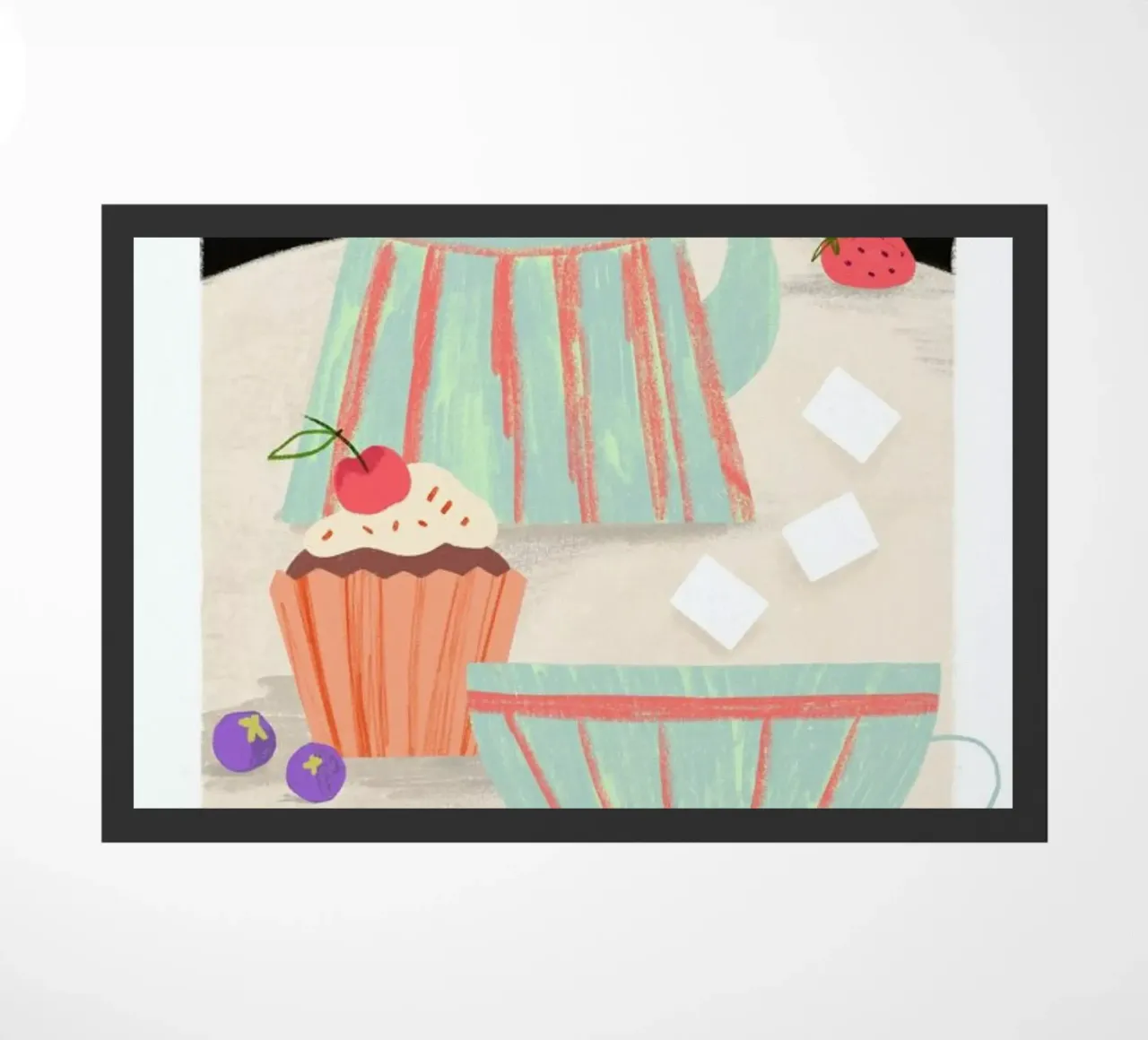 Tea Time doormat by Studio One