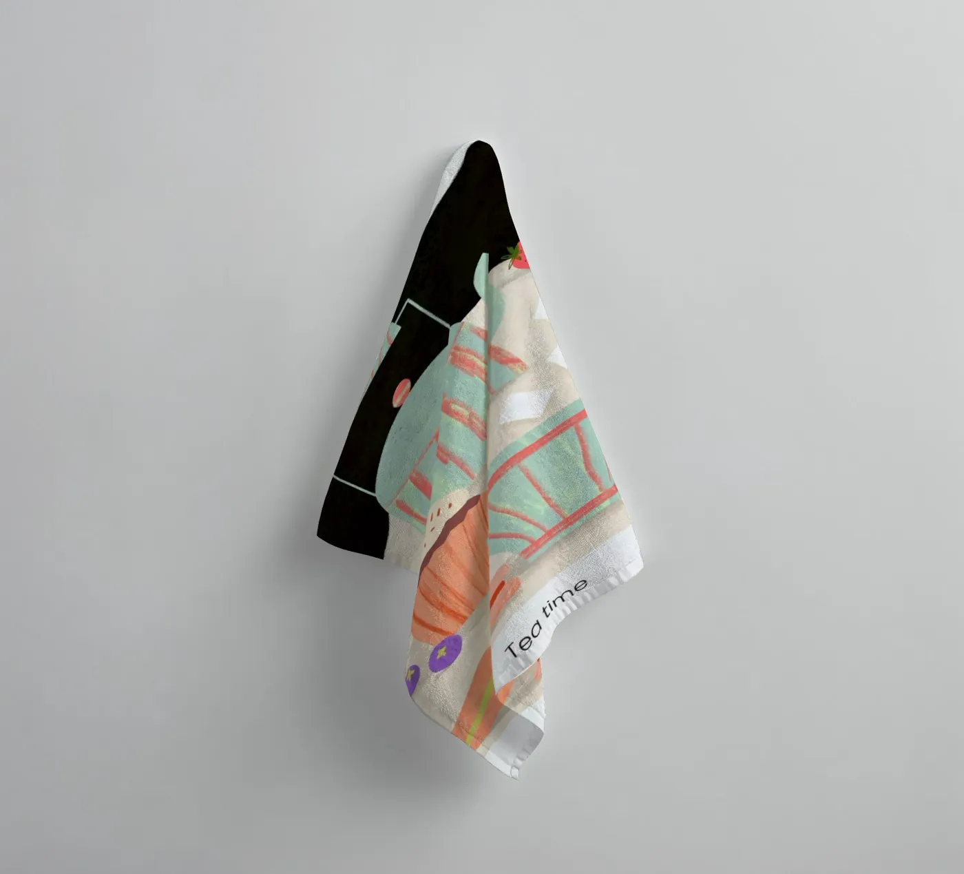 Tea Time towel by Studio One