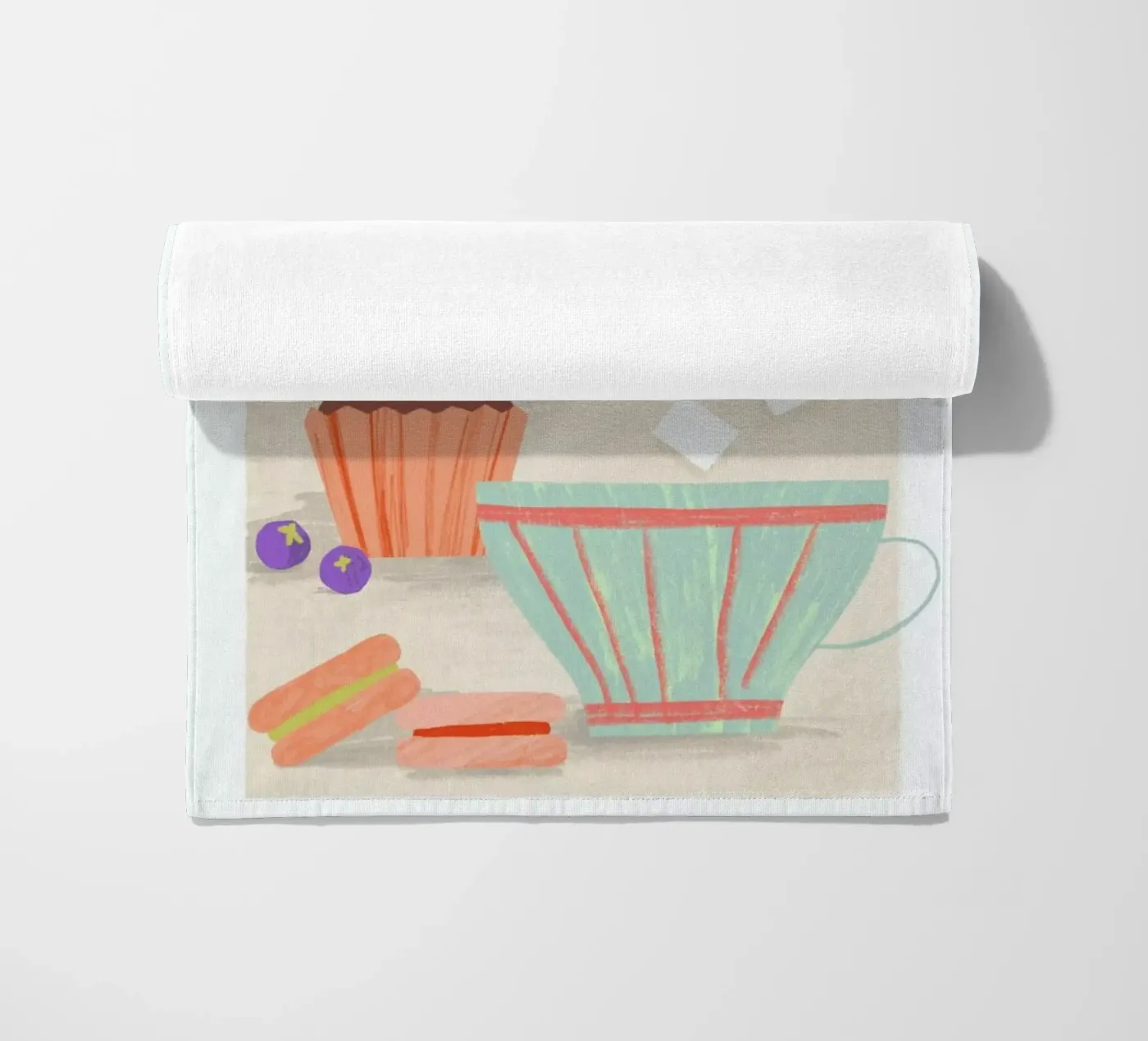 Tea Time strandhanddoek van Studio One