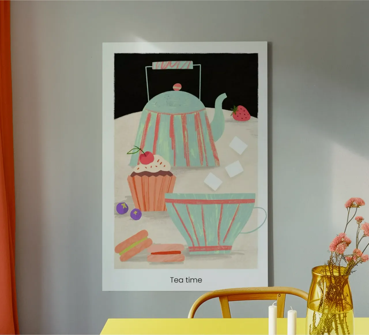Tea Time canvas by Studio One