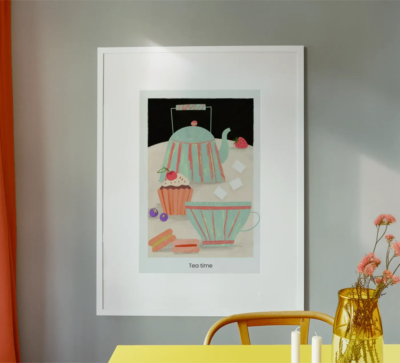 Tea Time Poster von Studio One