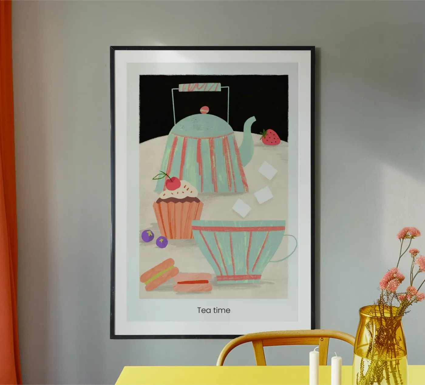Tea Time Poster von Studio One