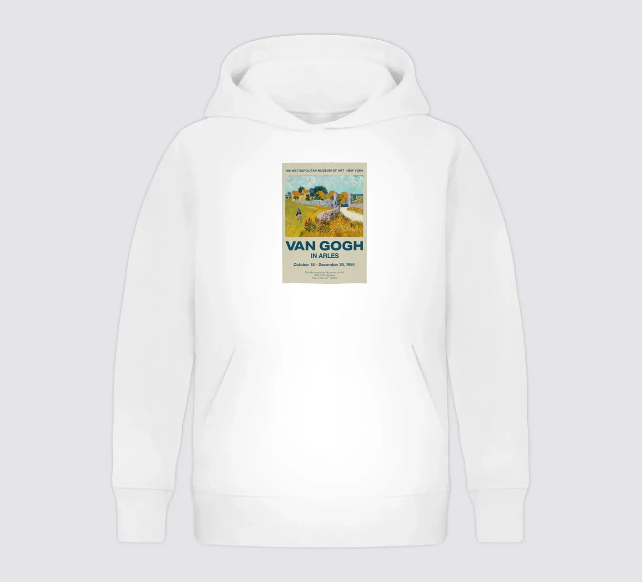 Vincent van Gogh - Agriturismo in Provenza felpa bambino con cappuccio da ashcraft shop