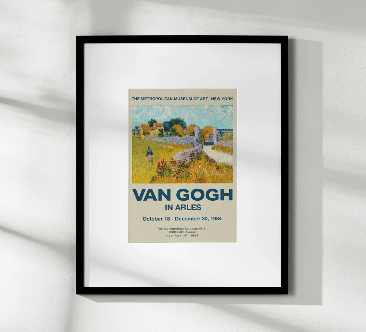 Vincent van Gogh - Bauernhaus in der Provence Poster von ashcraft shop