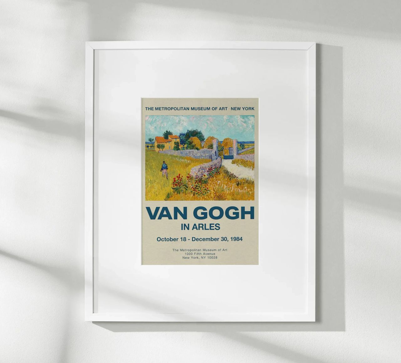 Vincent van Gogh - Bauernhaus in der Provence Poster von ashcraft shop
