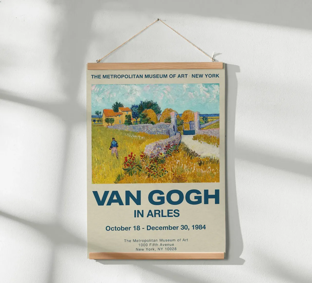 Vincent van Gogh - Agriturismo in Provenza poster da ashcraft shop