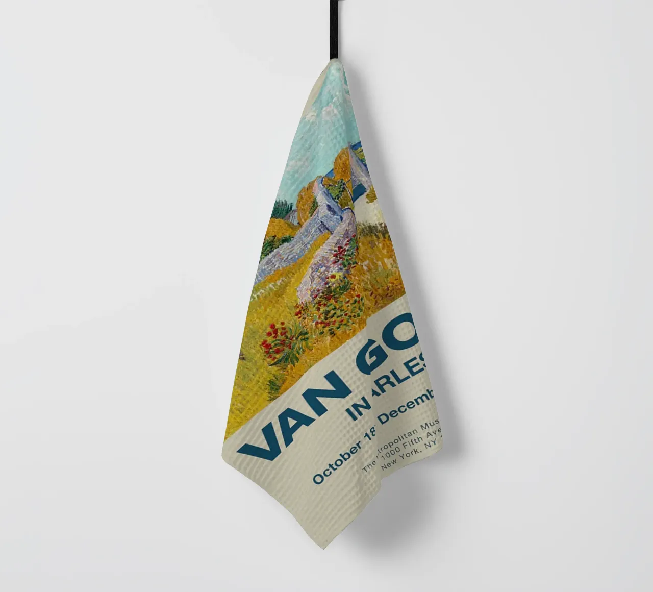 Vincent van Gogh - Mas en Provence torchon de ashcraft shop