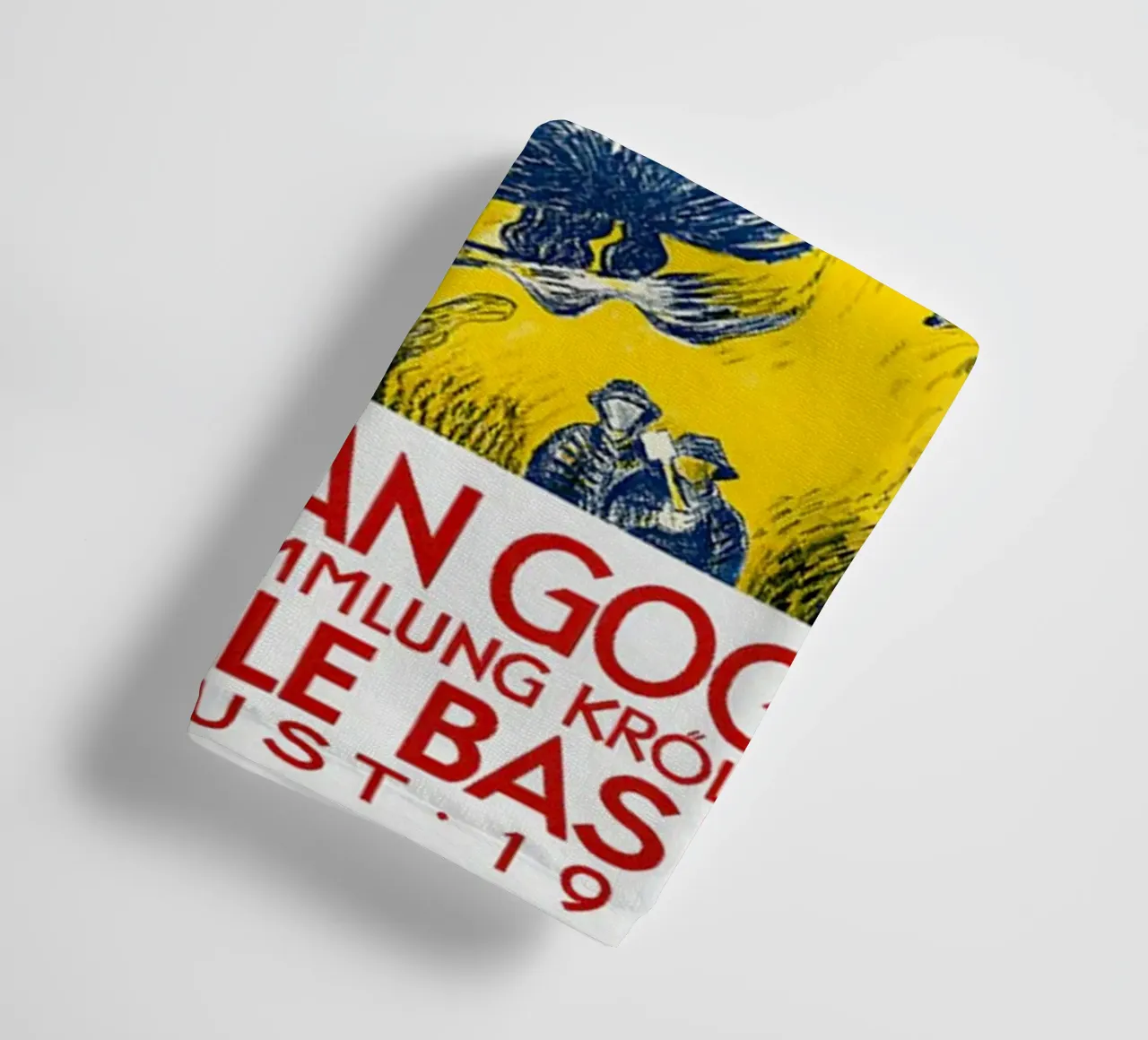 Vincent van Gogh - Kunsthalle di Basilea asciugamano da bagno da ashcraft shop