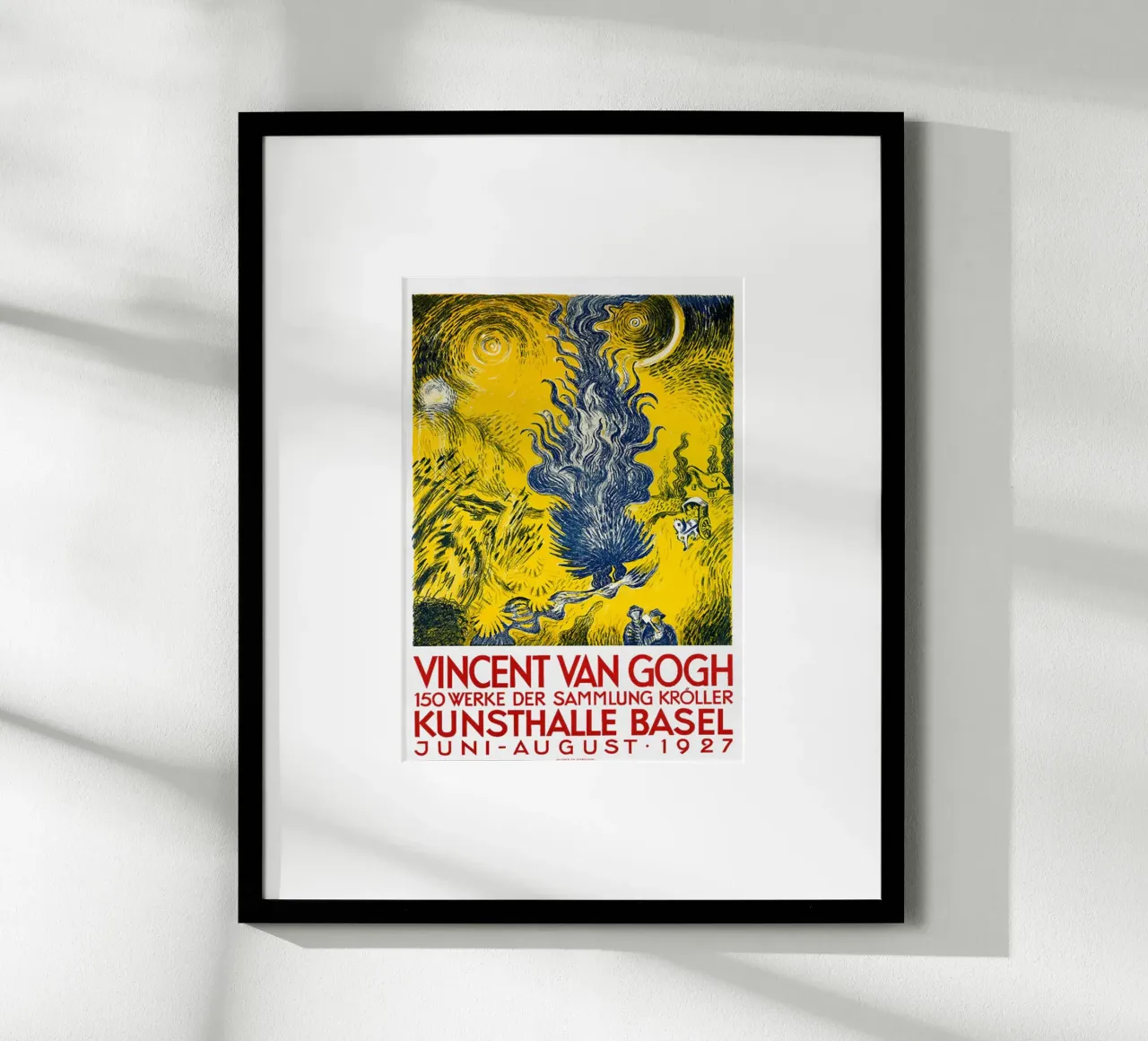 Vincent van Gogh - Kunsthalle di Basilea poster da ashcraft shop
