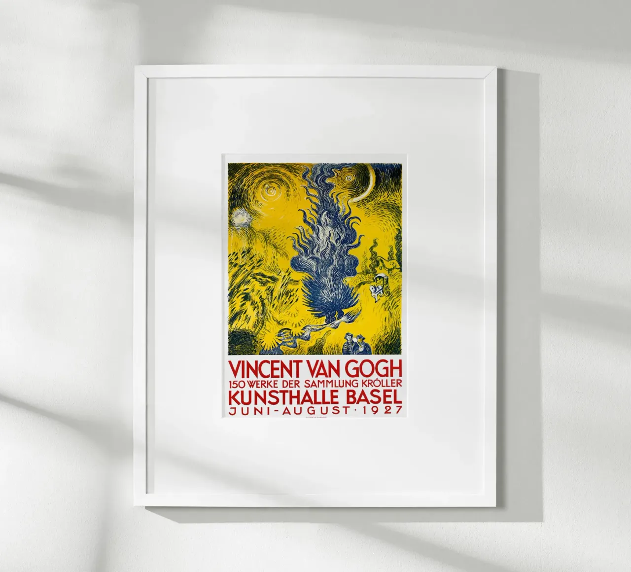 Vincent van Gogh - Kunsthalle di Basilea poster da ashcraft shop