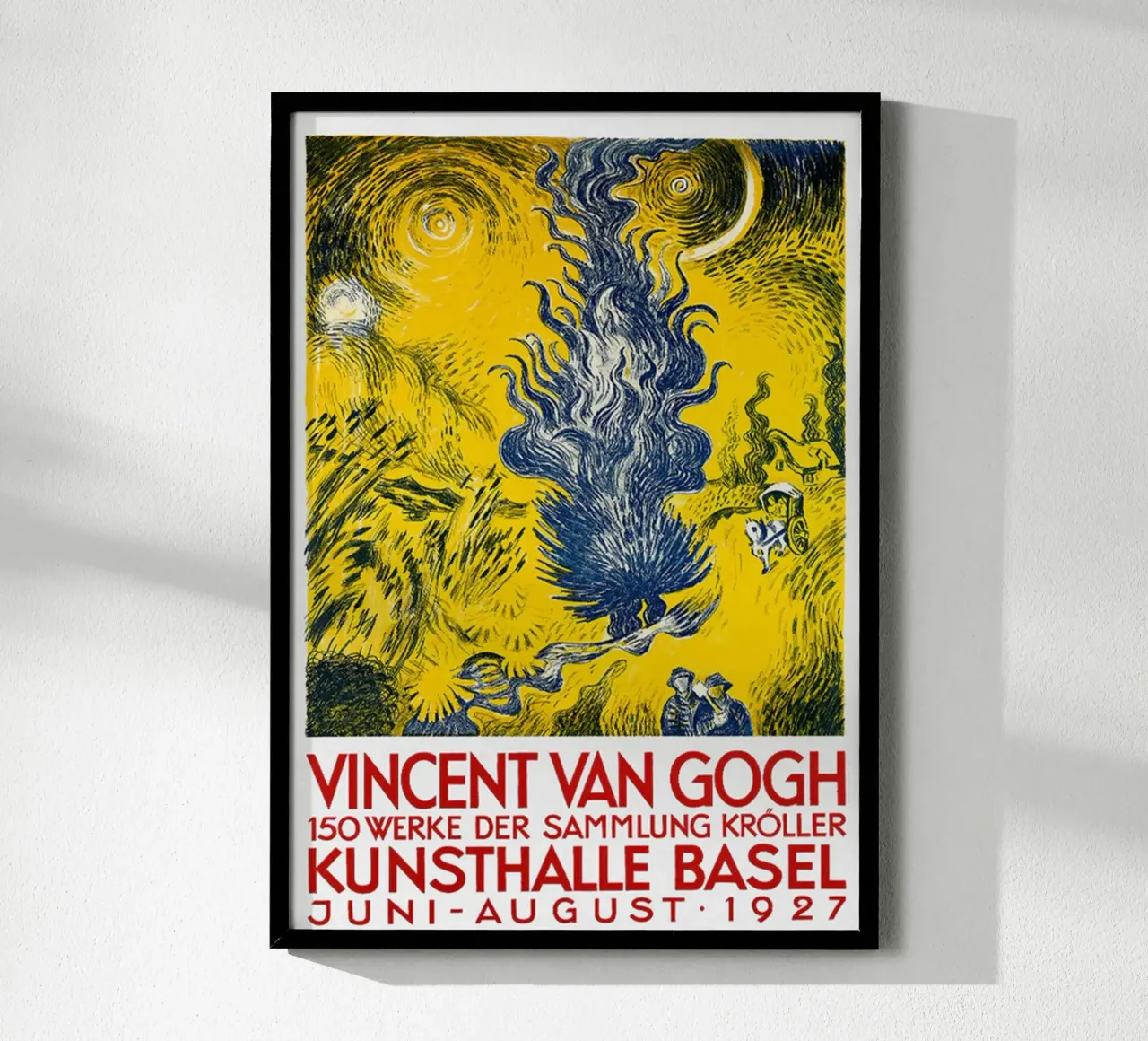Vincent van Gogh - Kunsthalle di Basilea poster da ashcraft shop