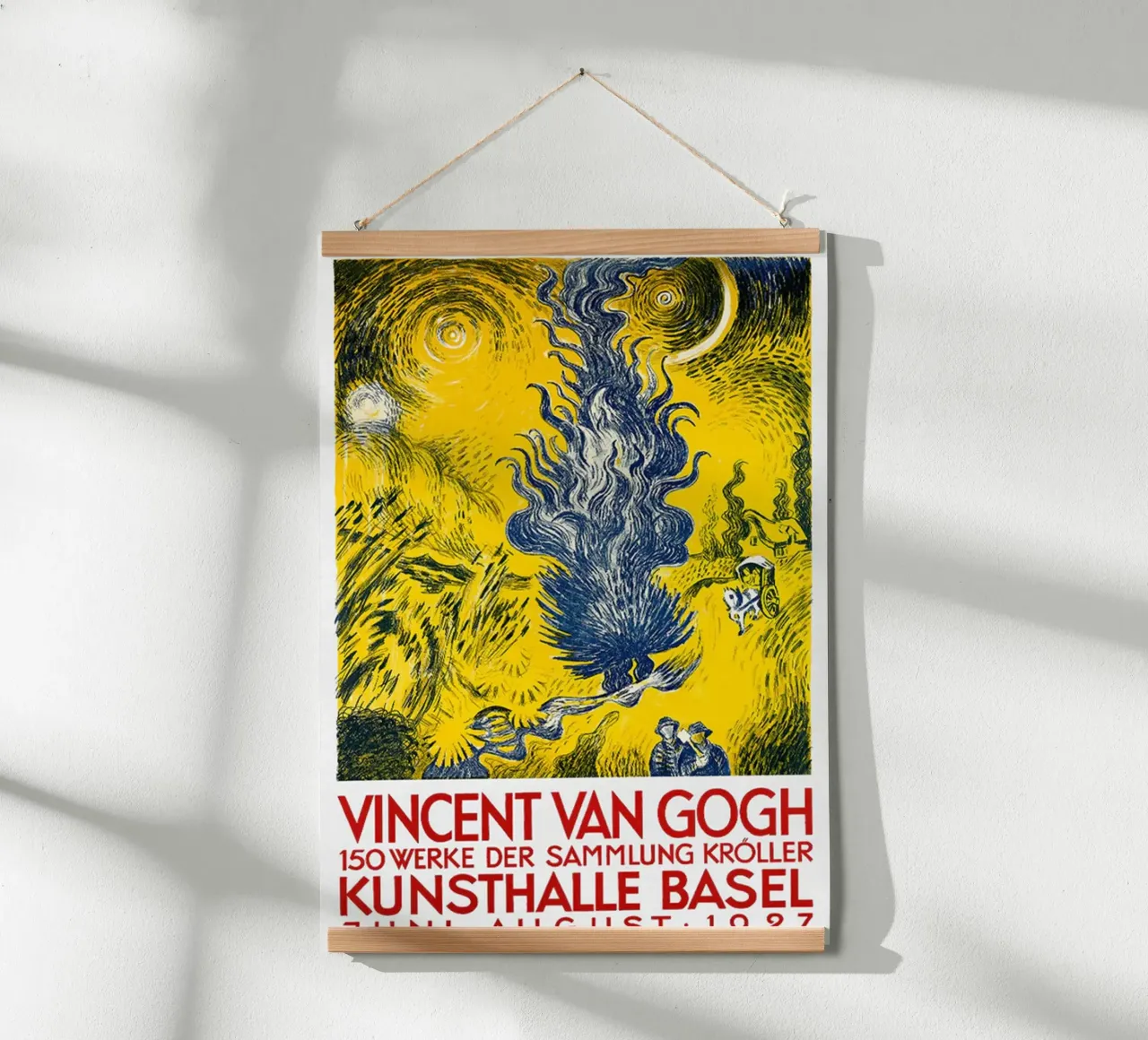 Vincent van Gogh - Kunsthalle di Basilea poster da ashcraft shop