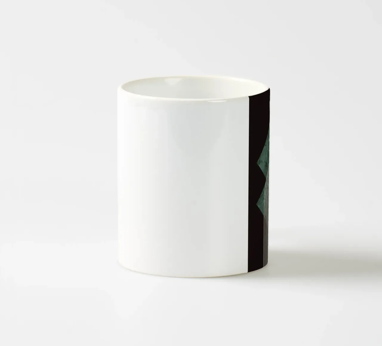 Platino di metà secolo tazza in ceramica da Little Dean