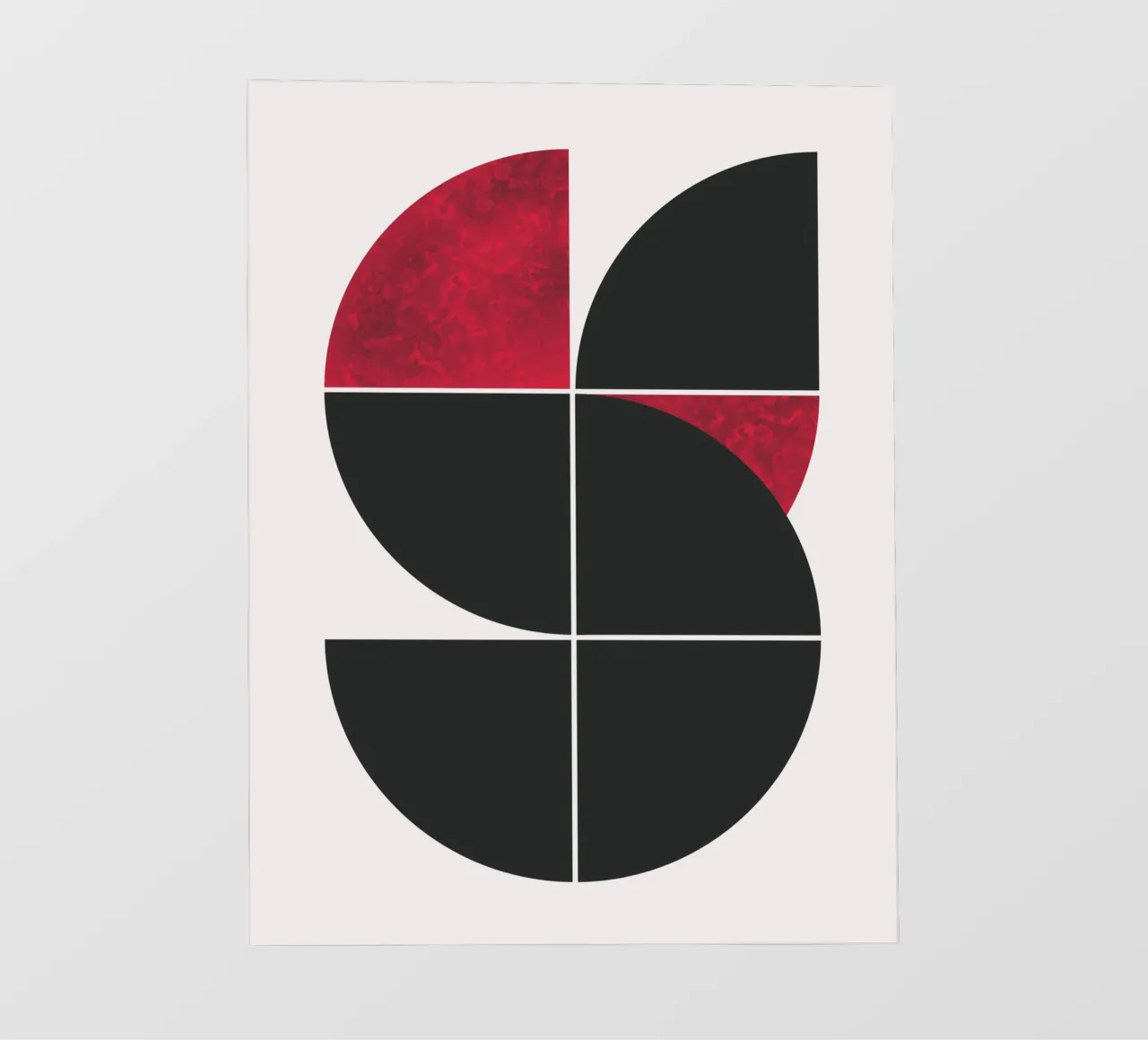 Mid century ruby pellicola backlit da Little Dean