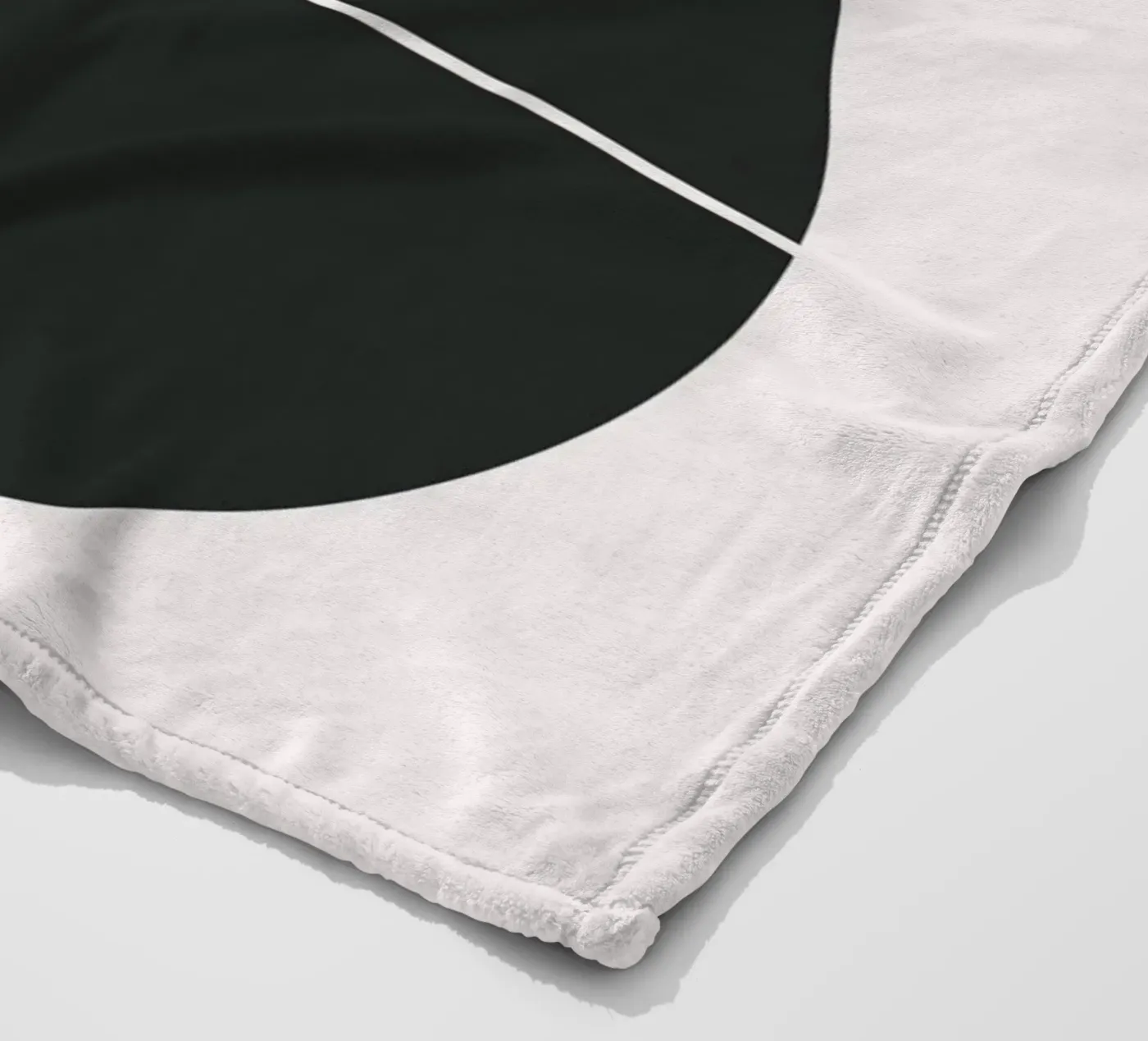 Mid century ruby fleece blanket by Little Dean