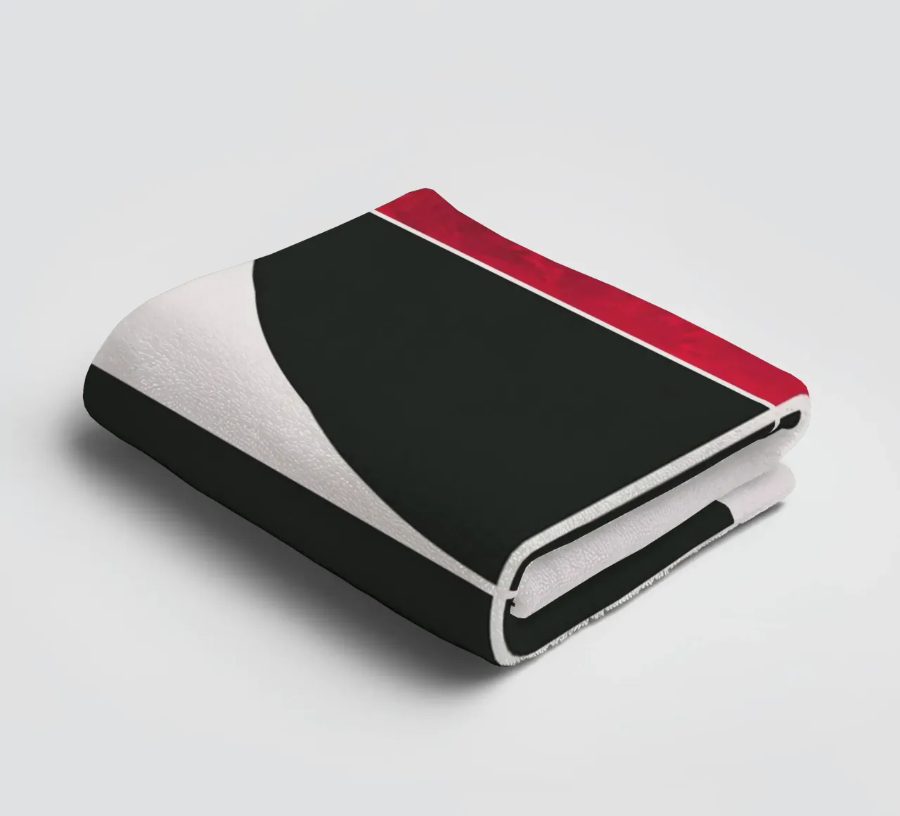 Robijn uit het midden van de eeuw badhanddoek van Little Dean