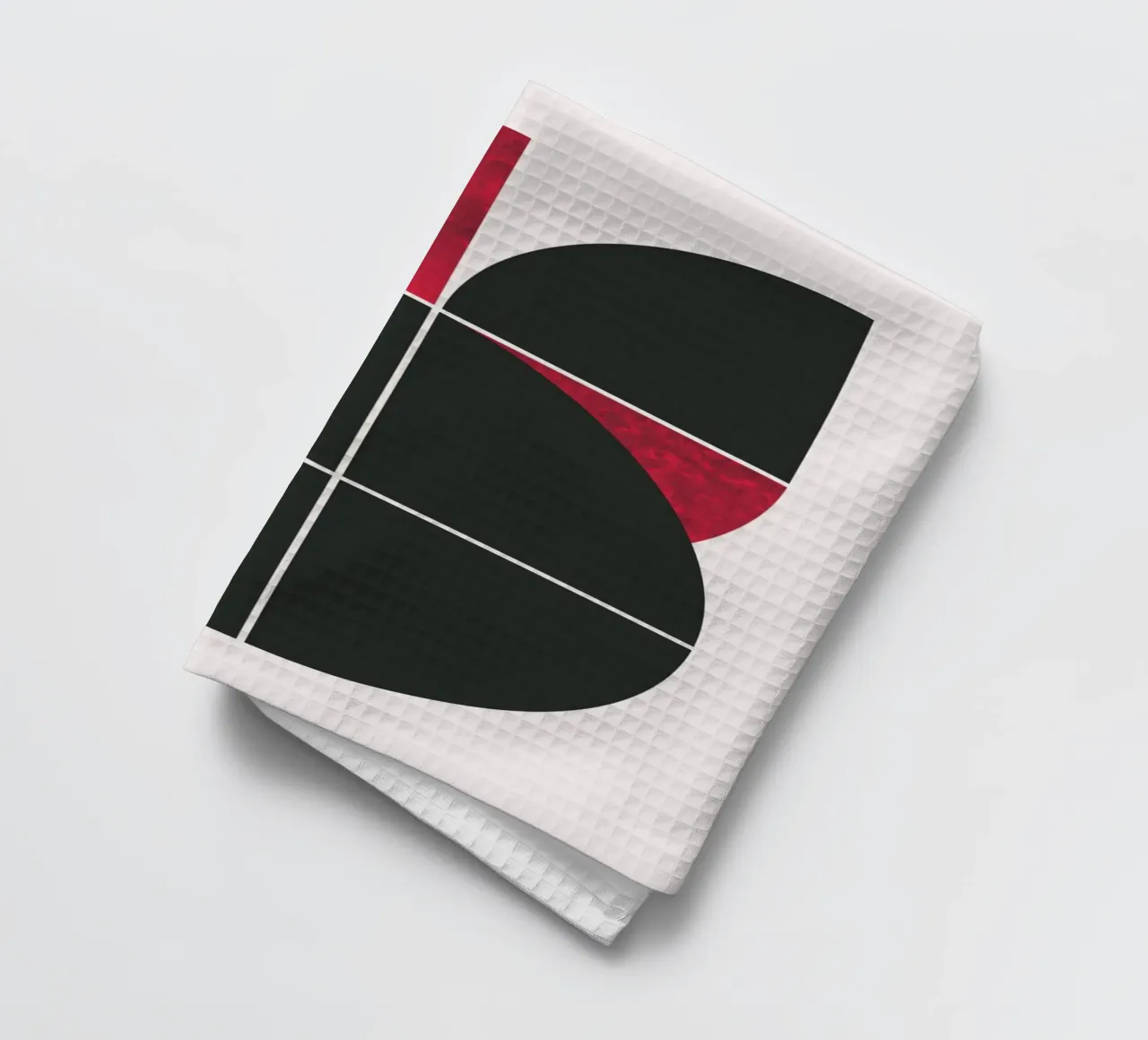 Milieu du siècle rubis torchon de Little Dean