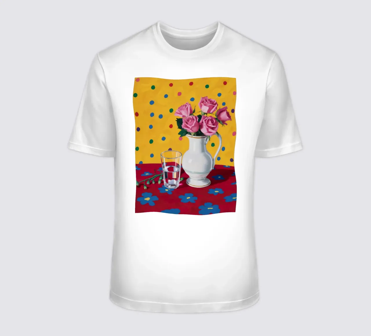 Rosa a pois Joy t-shirt da Fable Tempa