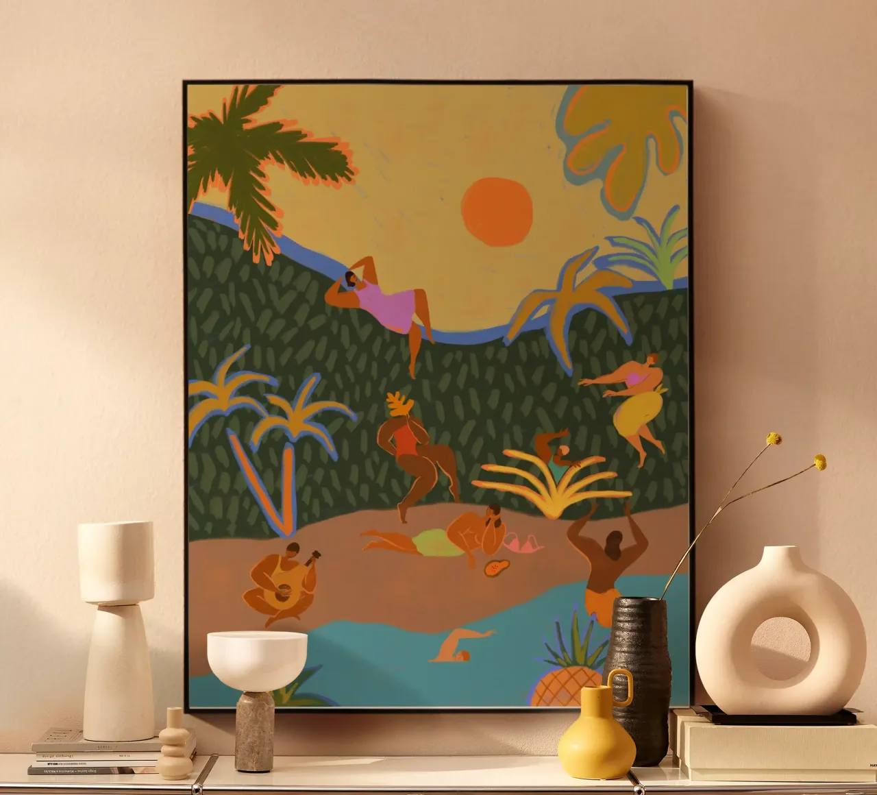 Summer Paradise alluminio dibond da Arty Guava