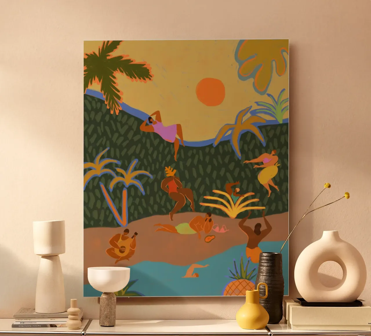 Summer Paradise alluminio dibond da Arty Guava