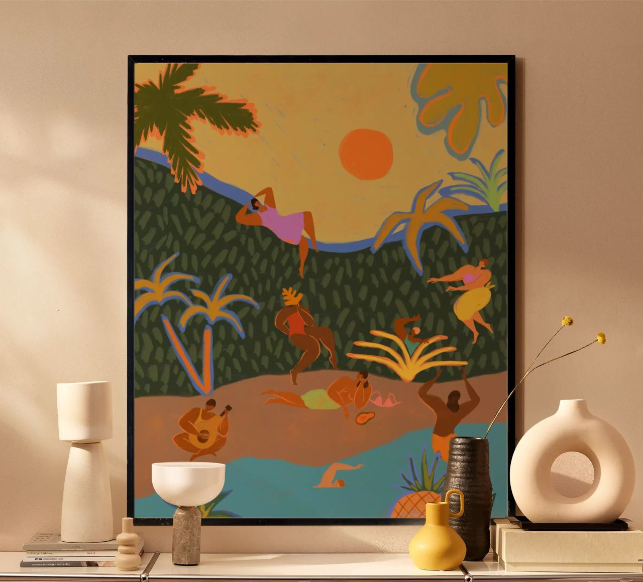 Summer Paradise Poster von Arty Guava