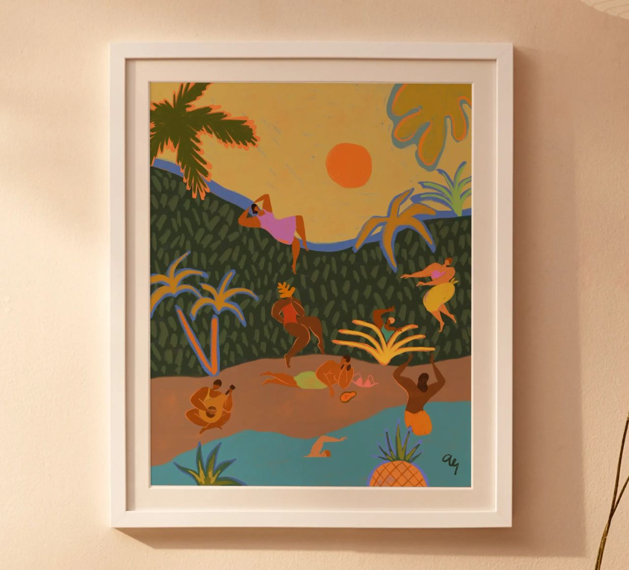 Summer Paradise Poster von Arty Guava