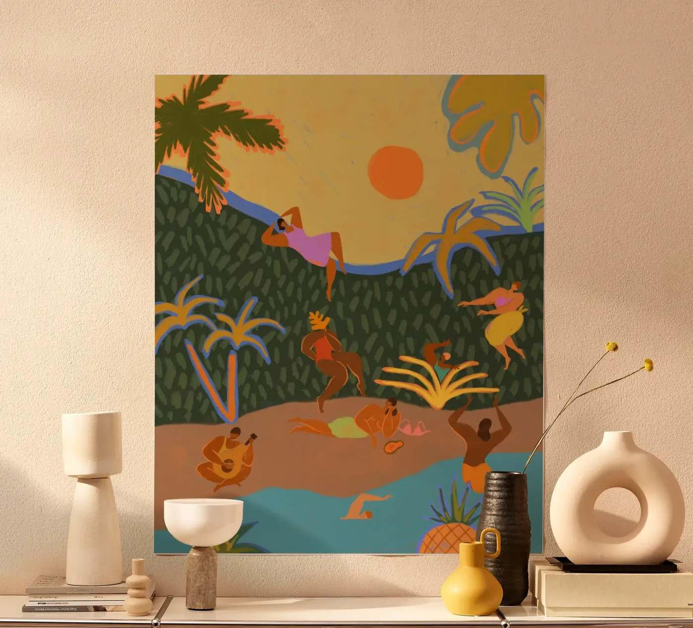 Summer Paradise poster da Arty Guava