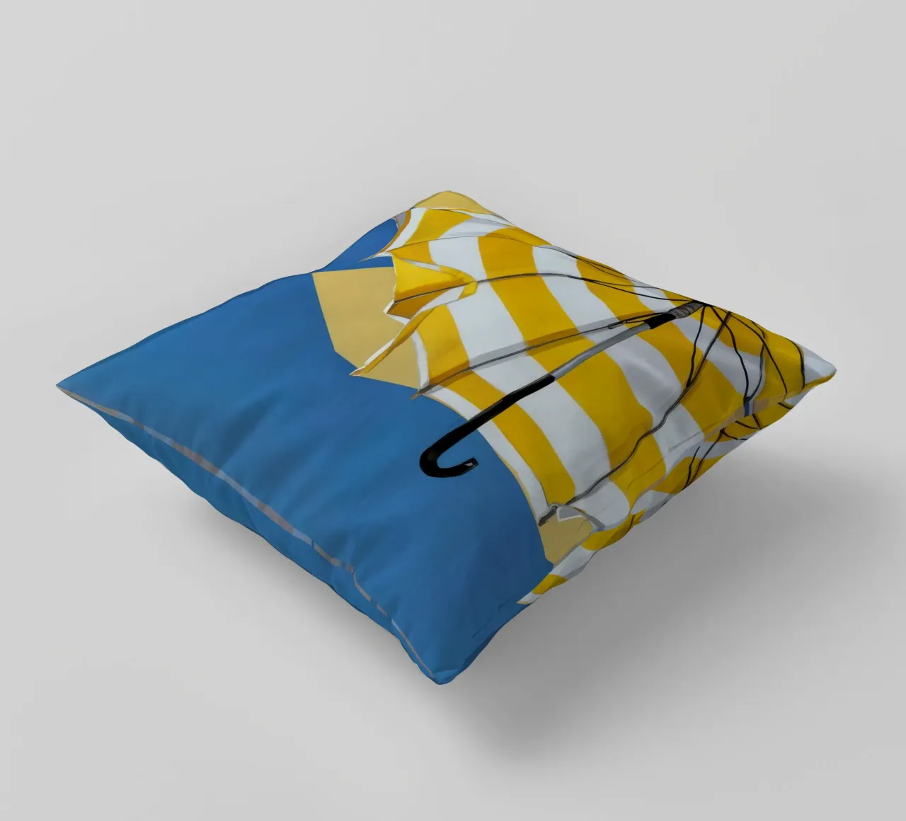 Parapluie jaune Pluie coussin de Tiga Bersama