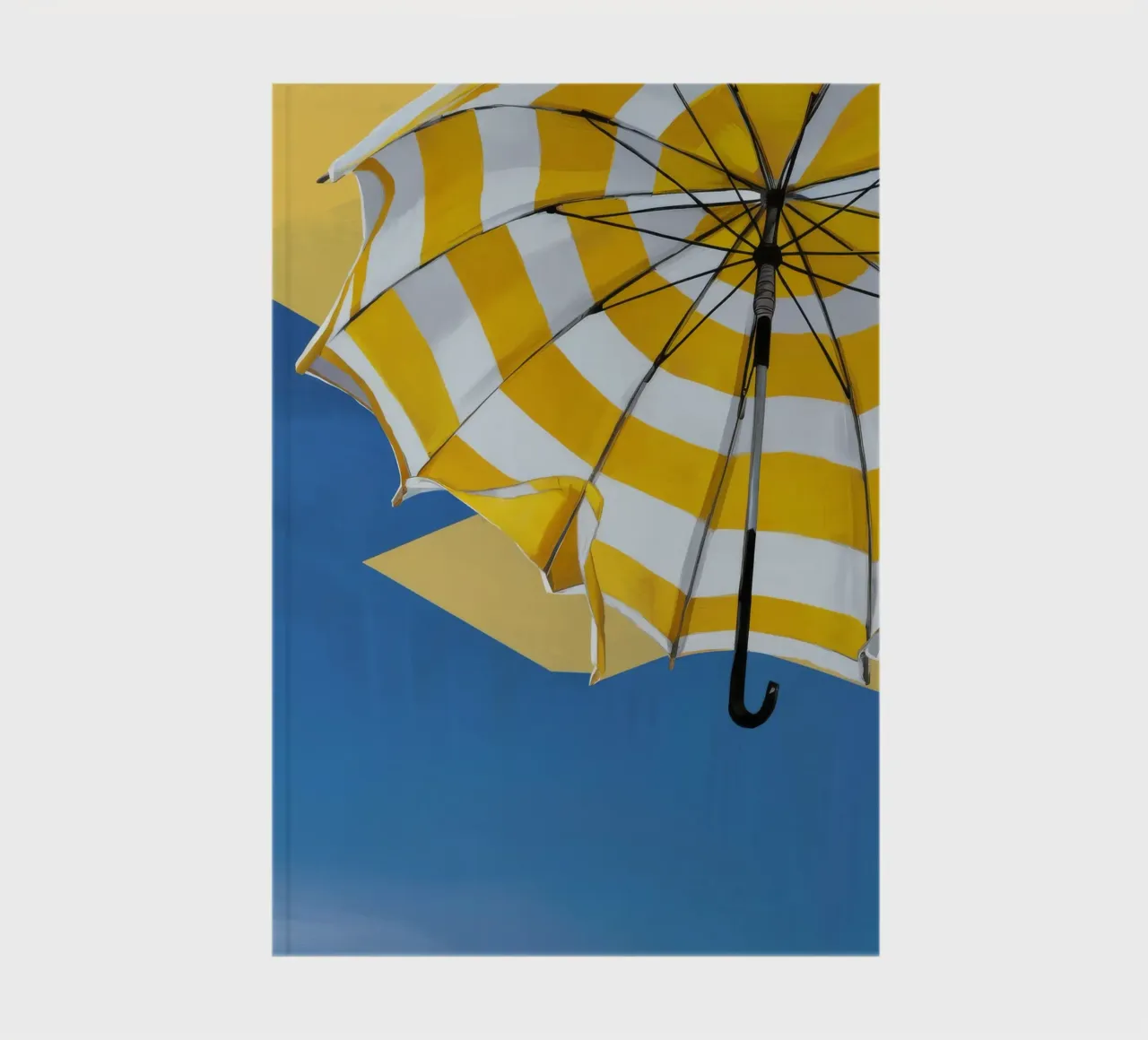 Parapluie jaune Pluie carnet de notes de Tiga Bersama