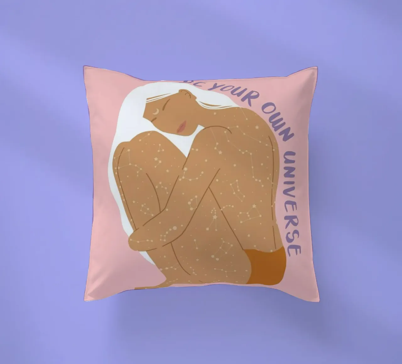 Be Your Own Universe cuscino da cafelab