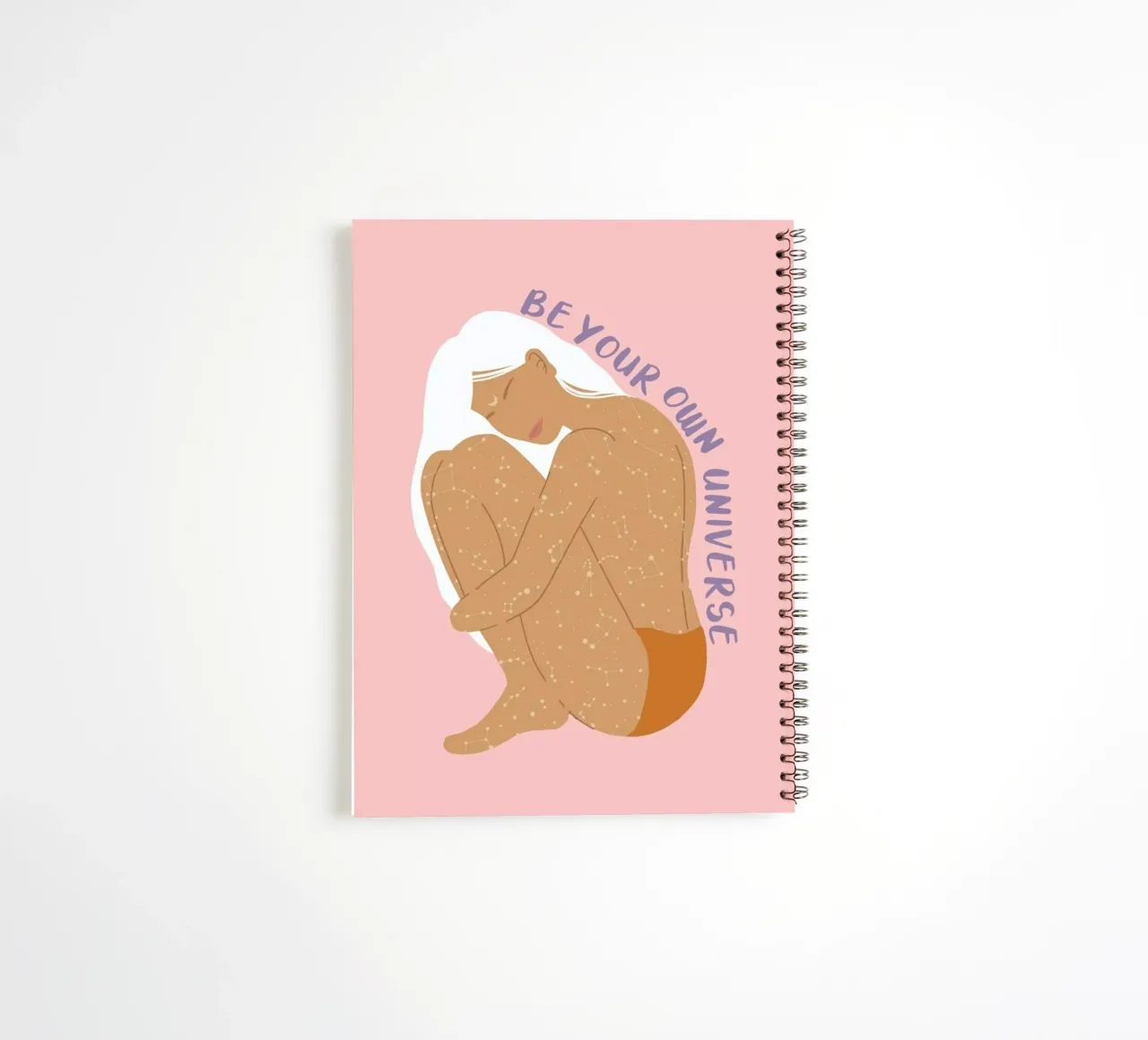 Be Your Own Universe spiral notebook by cafelab