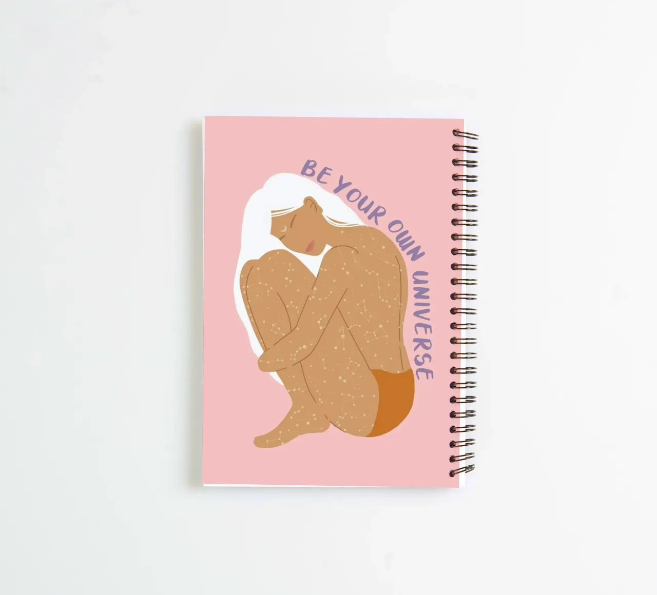 Be Your Own Universe spiral notebook by cafelab