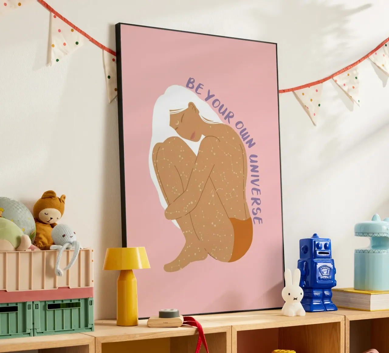 Be Your Own Universe alluminio dibond da cafelab