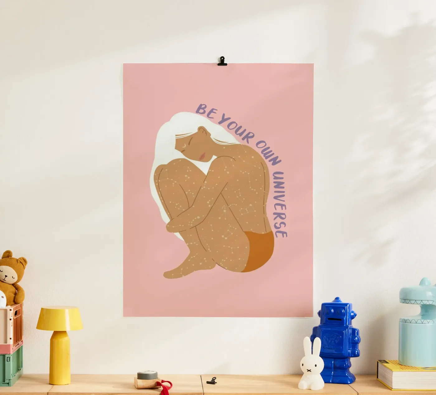 Sei dein eigenes Universum Poster von cafelab