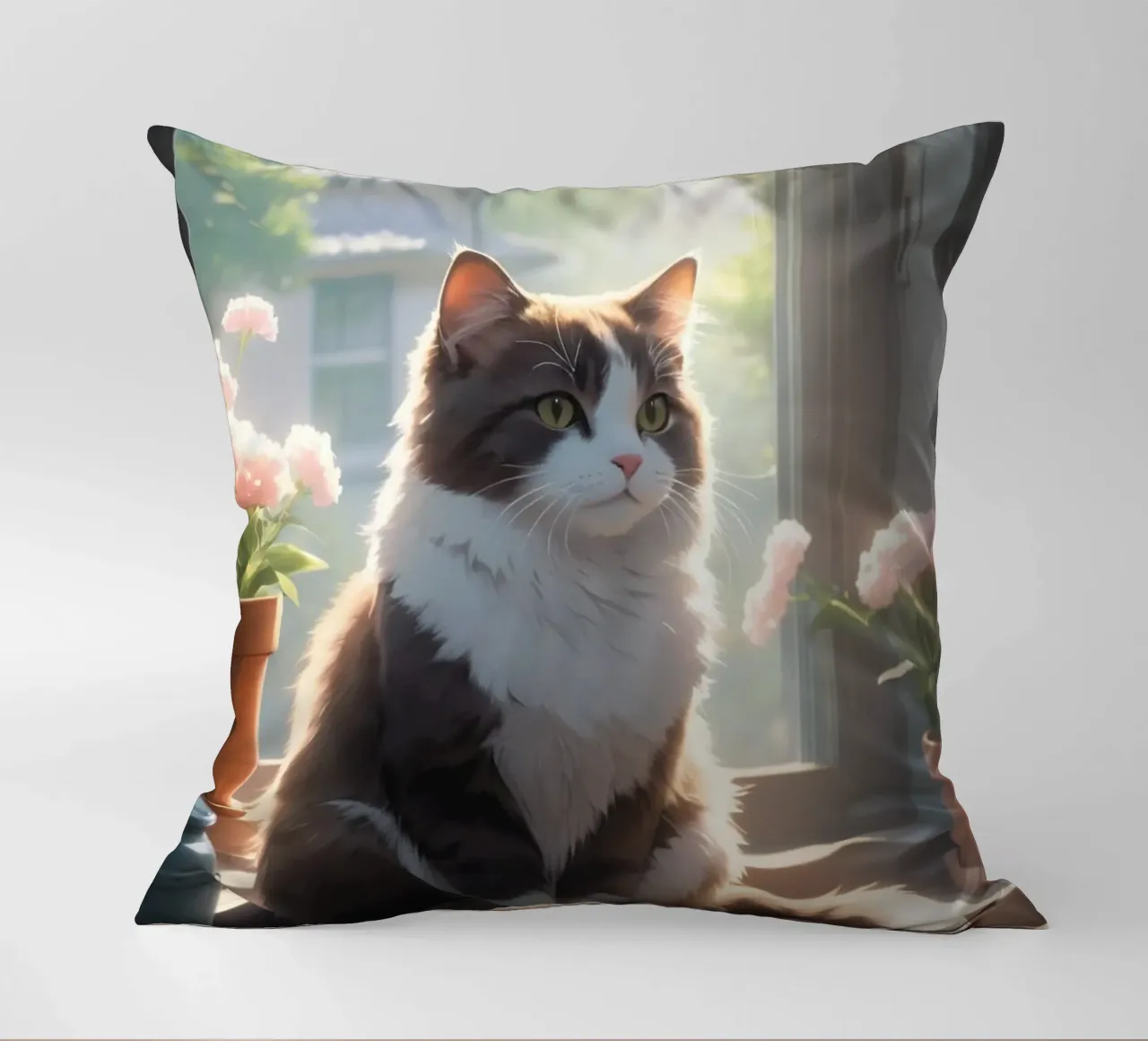 gatto soffice cuscino da van hellen