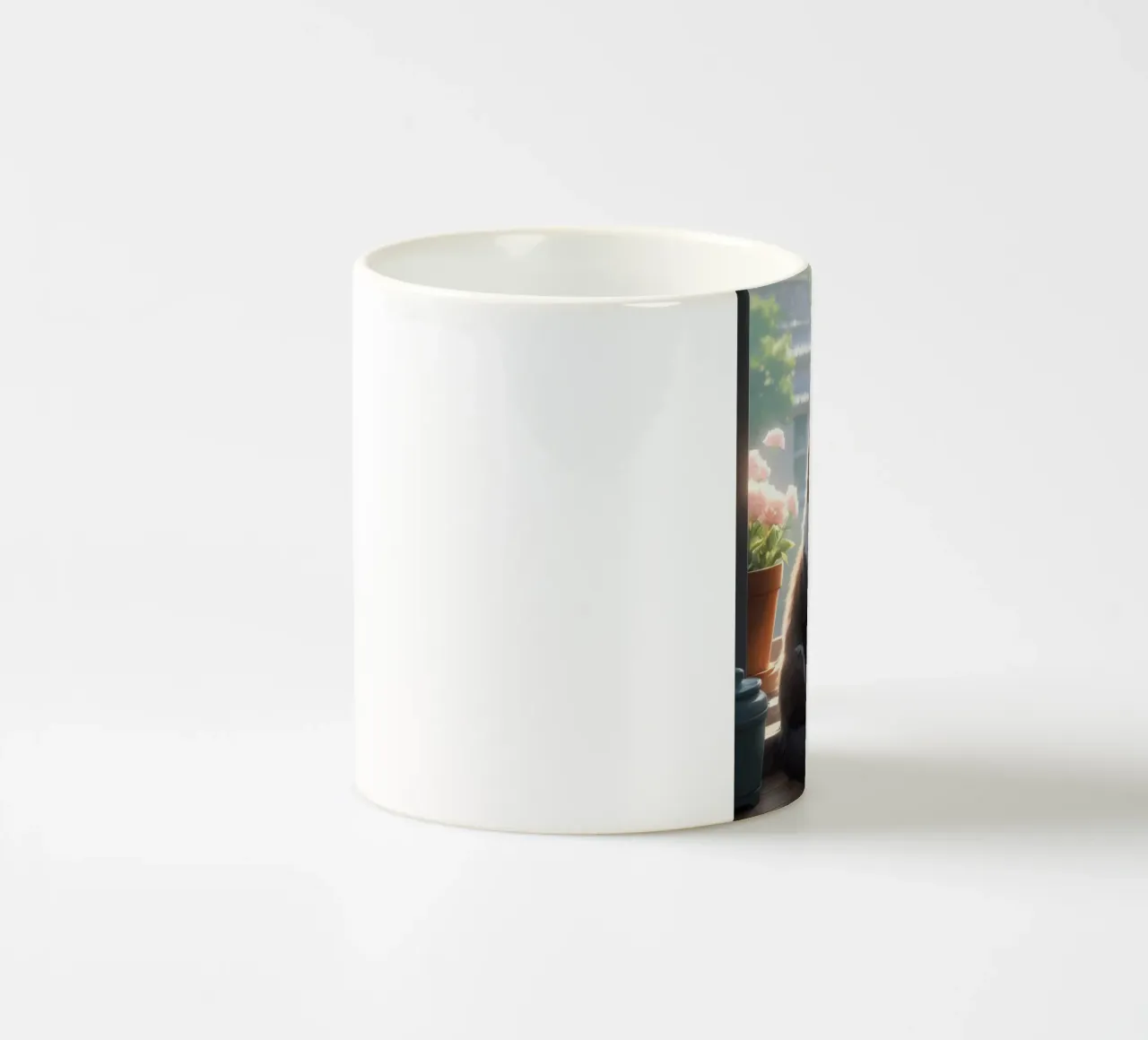 gatto soffice tazza in ceramica da van hellen