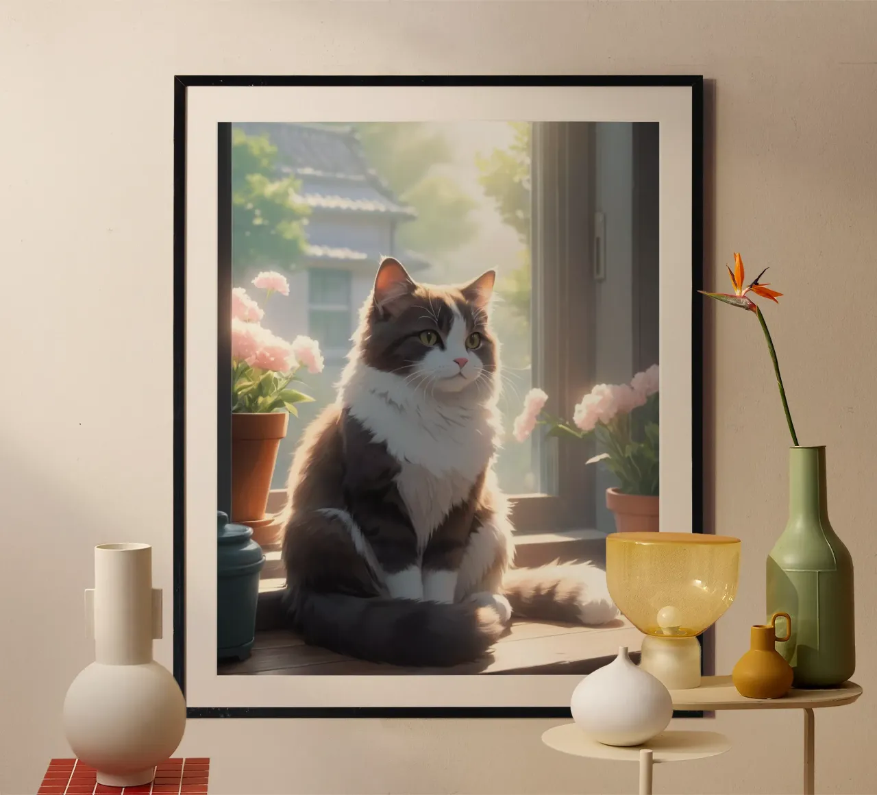 gatto soffice carta hahnemühle da van hellen