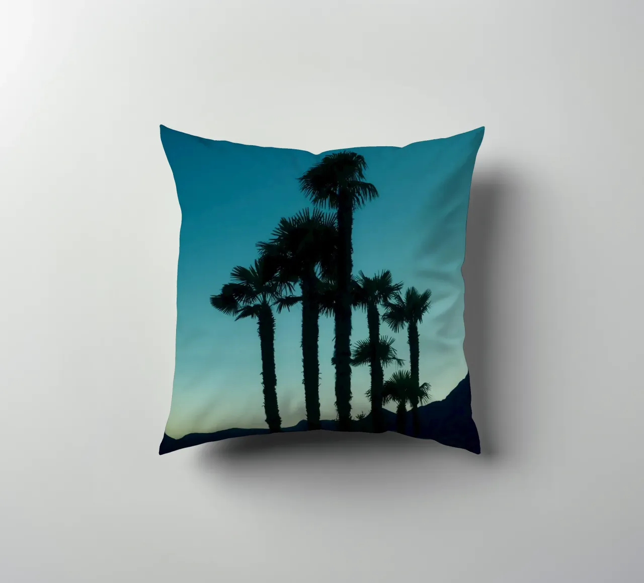 Ascona Palm Silhouettes cuscino da FujiSwiss