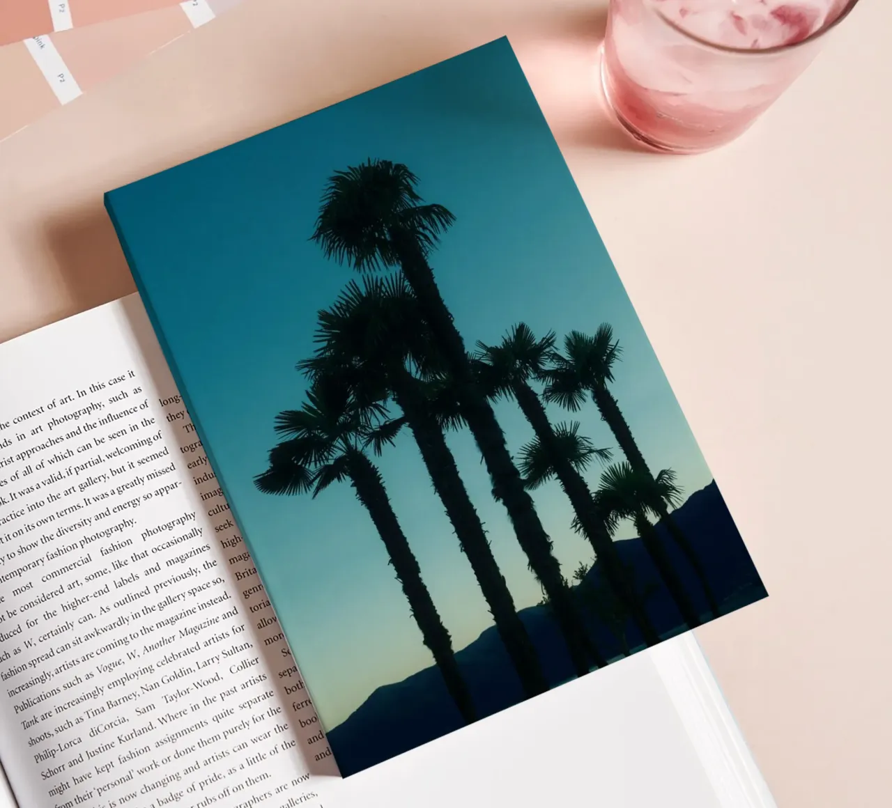Ascona Palm Silhouettes notebook by FujiSwiss