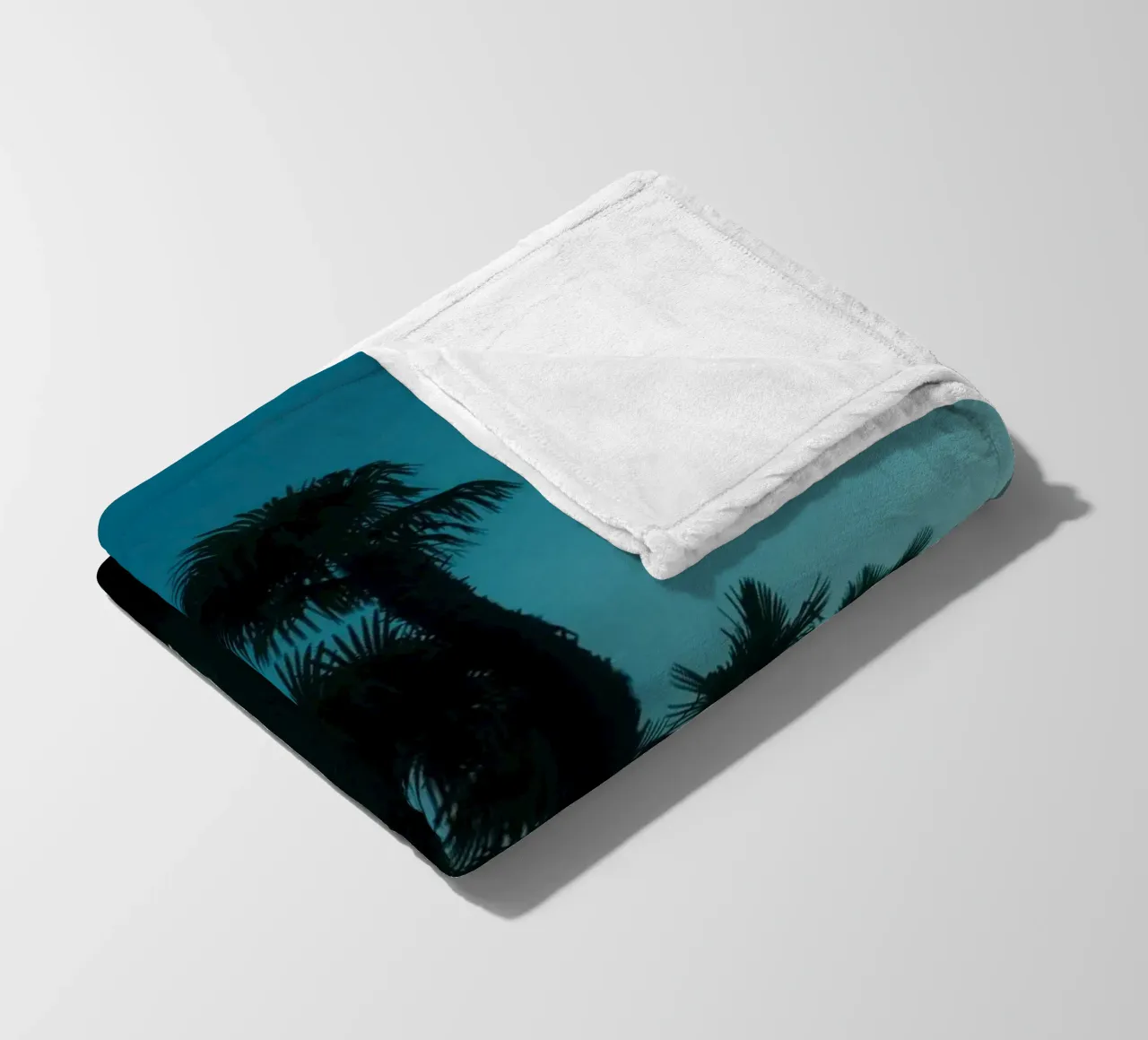 Ascona Palm Silhouettes coperta in pile da FujiSwiss