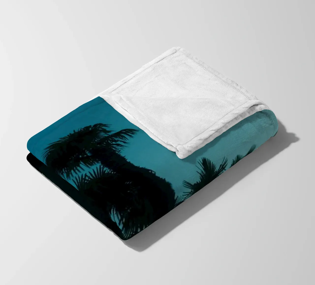 Ascona Palm Silhouettes coperta in pile da FujiSwiss