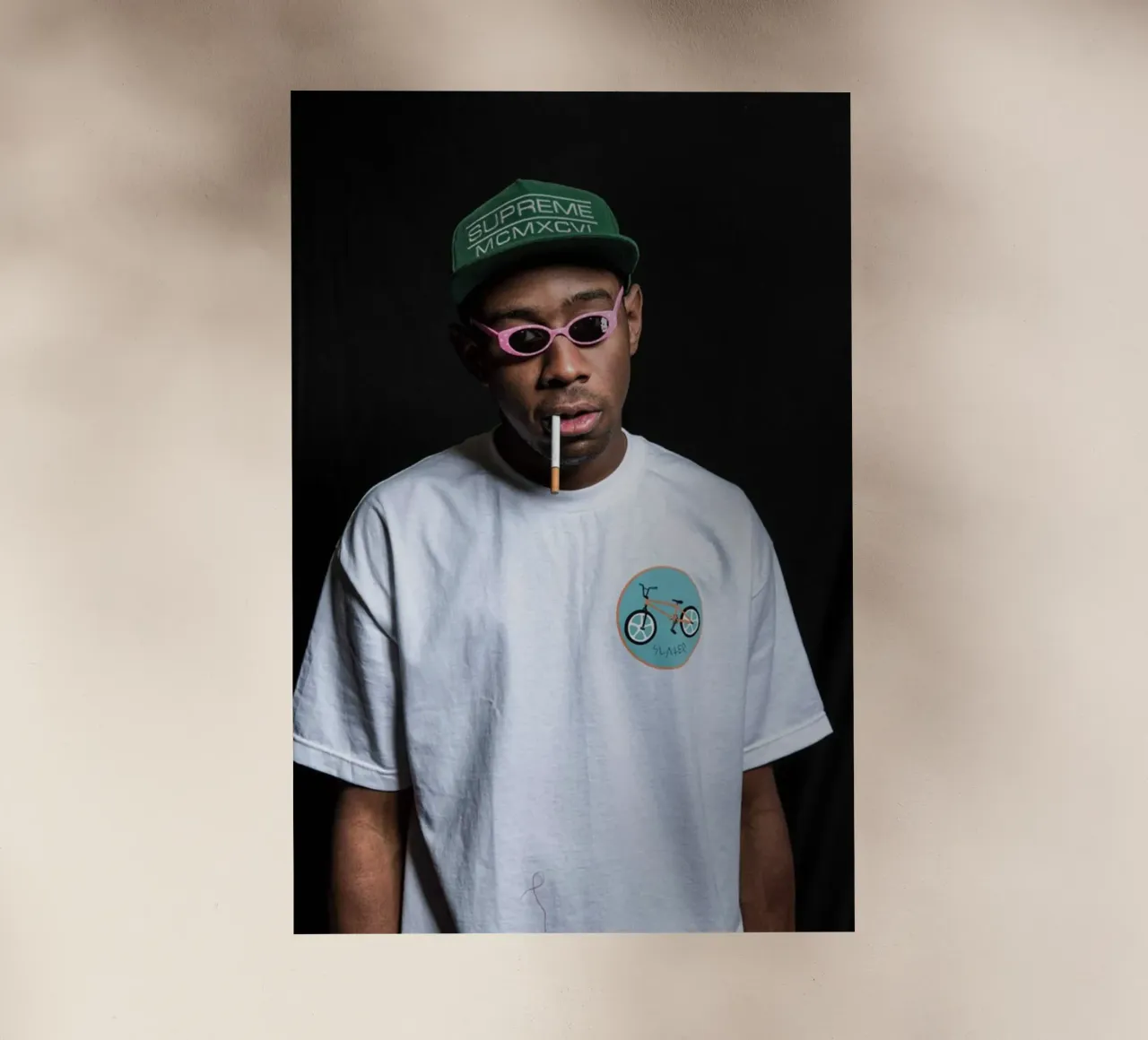 Cute Smoking Style Tyler The Creator Poster pellicola backlit da edanfargol