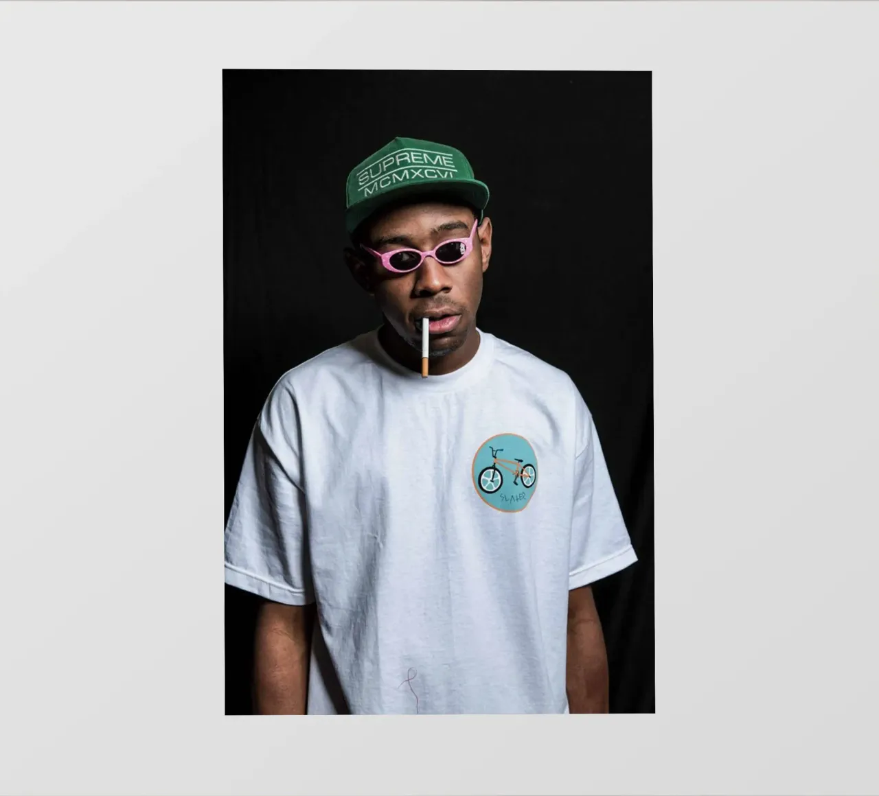 Cute Smoking Style Tyler The Creator Poster pellicola backlit da edanfargol